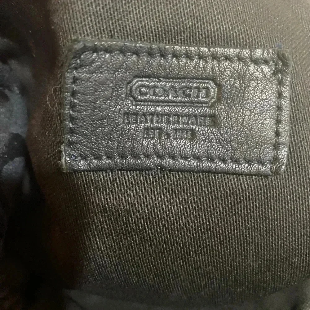 Coach monogram signature print canvas bucket hat size S/M